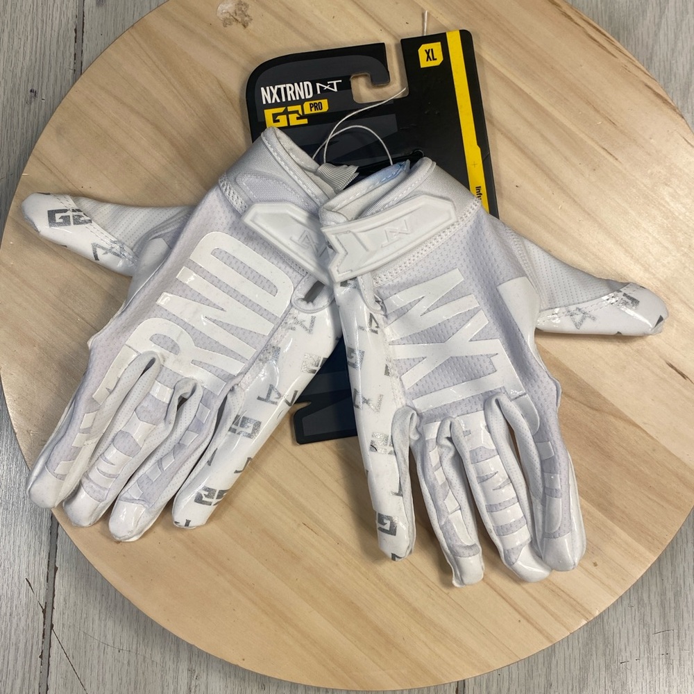 Nxtrnd G2 Pro Football Gloves, Men's Ultra Sticky Elite Receiver Gloves XL